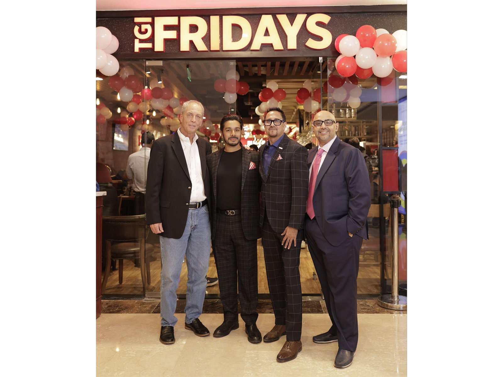(L-R) Mr. John Neitzel, Former President & COO, TGI Fridays International; Mr. Prashant Mukherjee; Mr. Kuunal Maiti, and Mr. Anshuman Malik of Feastary Hospitality LLP