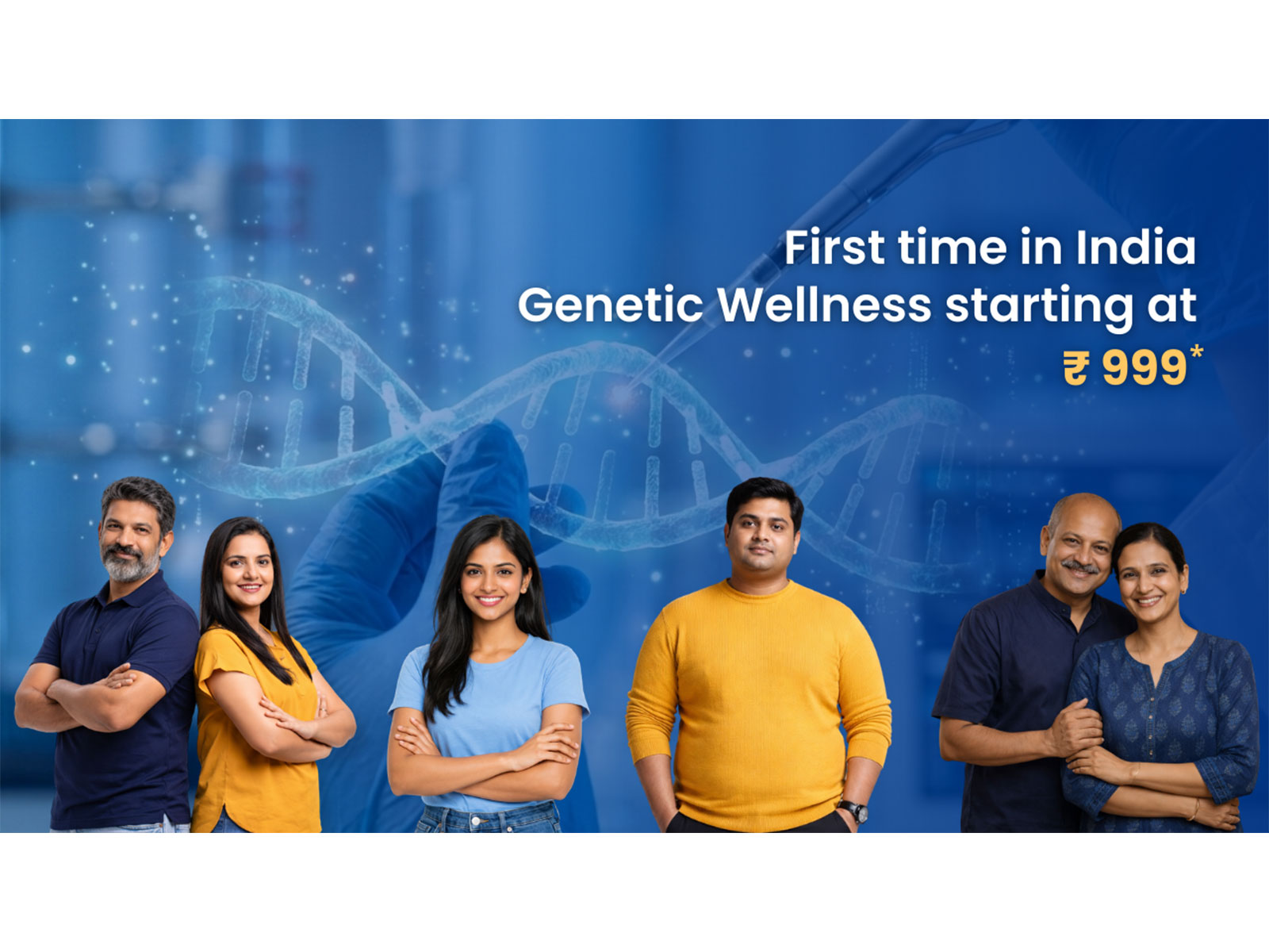 First time in India, Genetic Wellness Testing at Rs 999, launched by NuGenomics - AI driven Wellness Startup