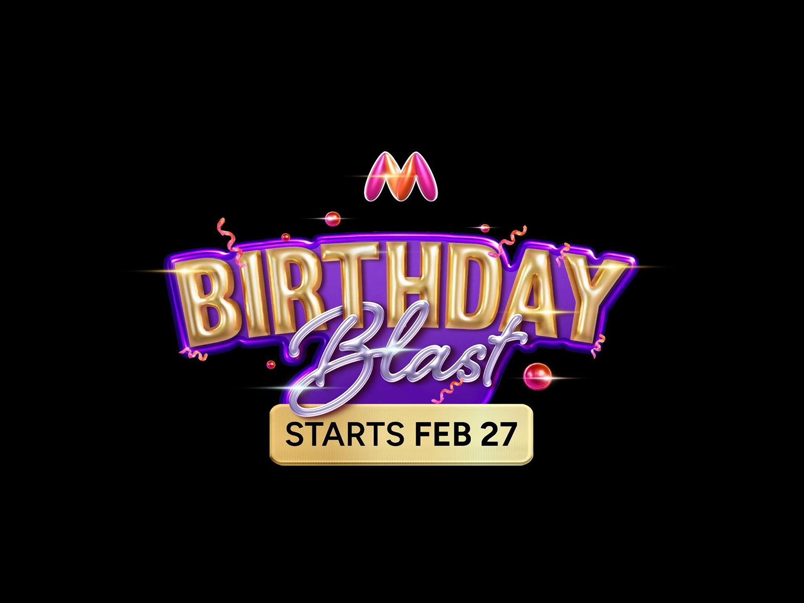 Myntra Celebrates its 19th Birthday with Myntra Birthday Blast, bringing over six million styles