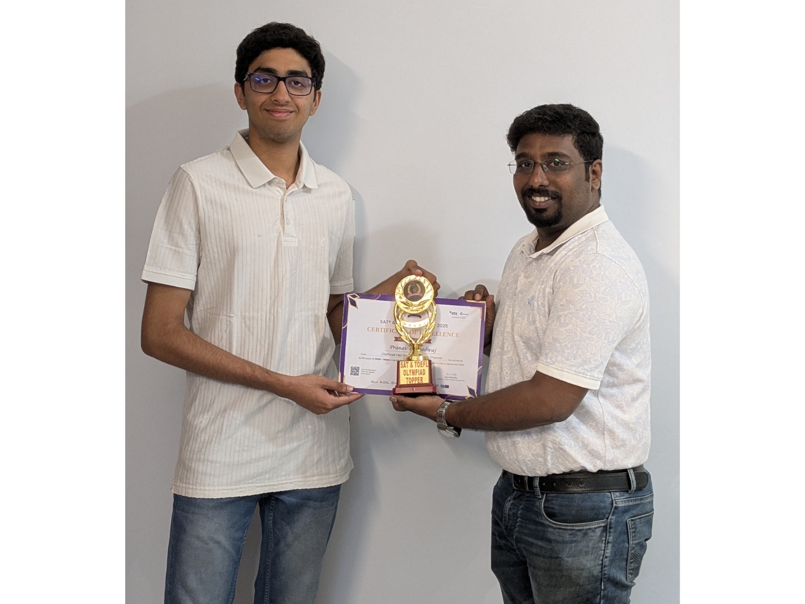 Indian Students Excel in SAT and TOEFL Olympiad 2025, Highlighting Growing Readiness for International Education