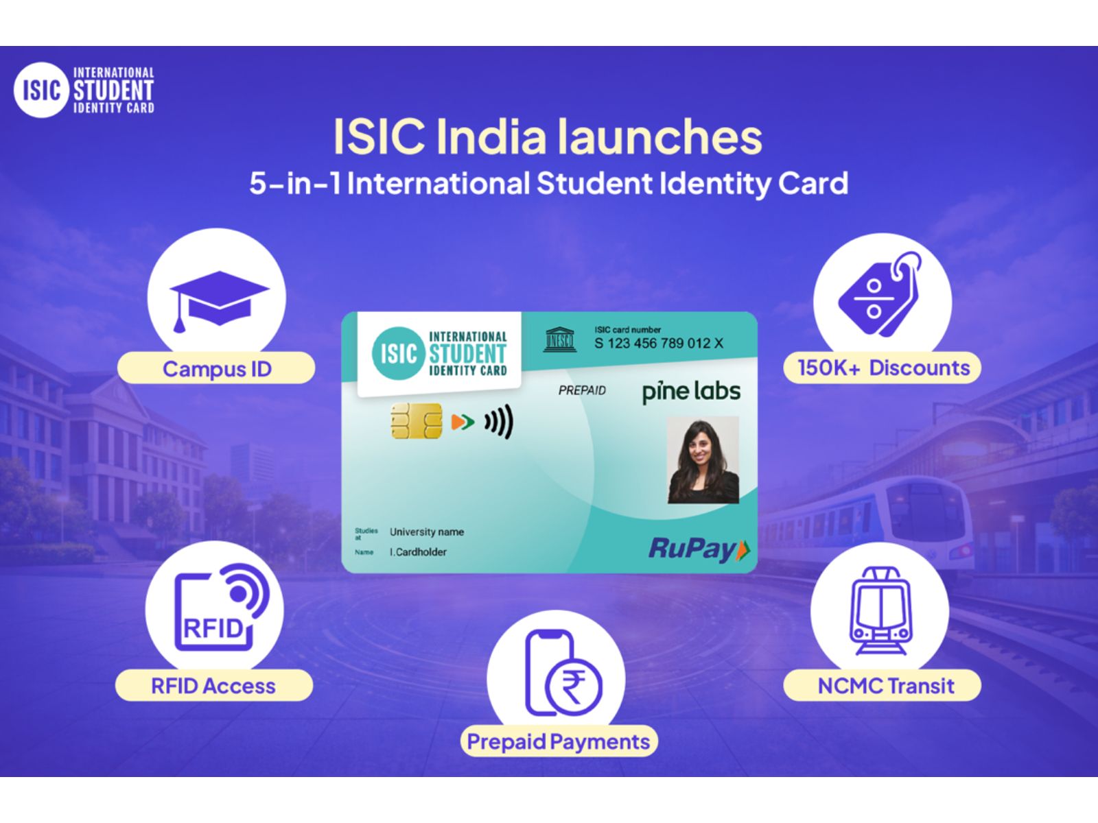 ISIC India partners NPCI and Pine Labs to unveil 5-in-1 International Student Identity Card