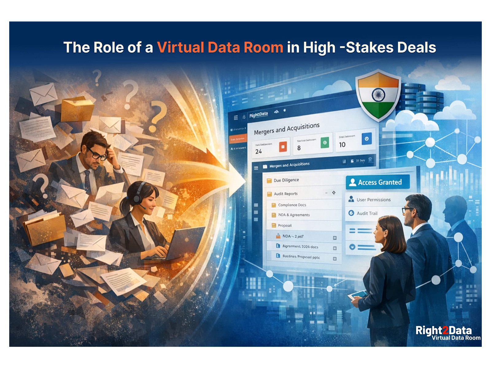 From Information Asymmetry to Transaction Confidence: The Role of a Virtual Data Room in High-Stakes Deals