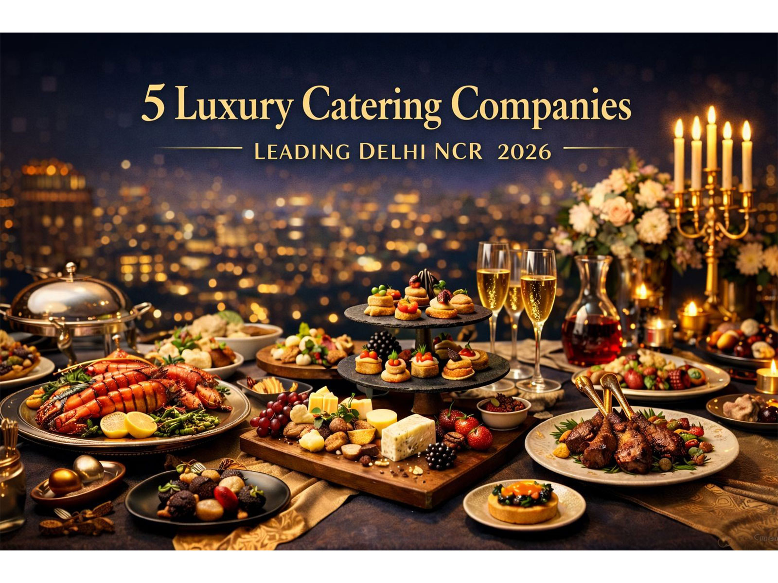 5 Luxury Catering Companies Leading Delhi NCR - 2026