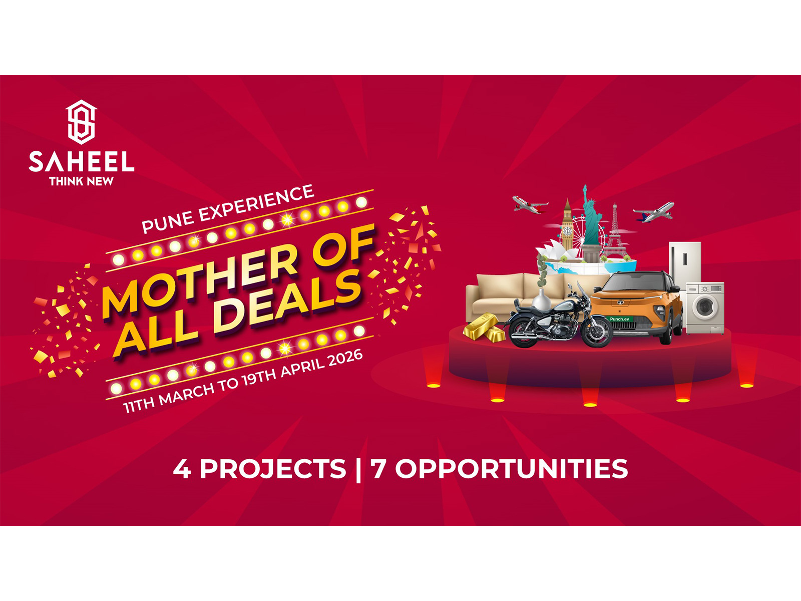 Saheel Properties Unveils "Mother of All Deals", Pune's Most Exciting Homebuying Festival