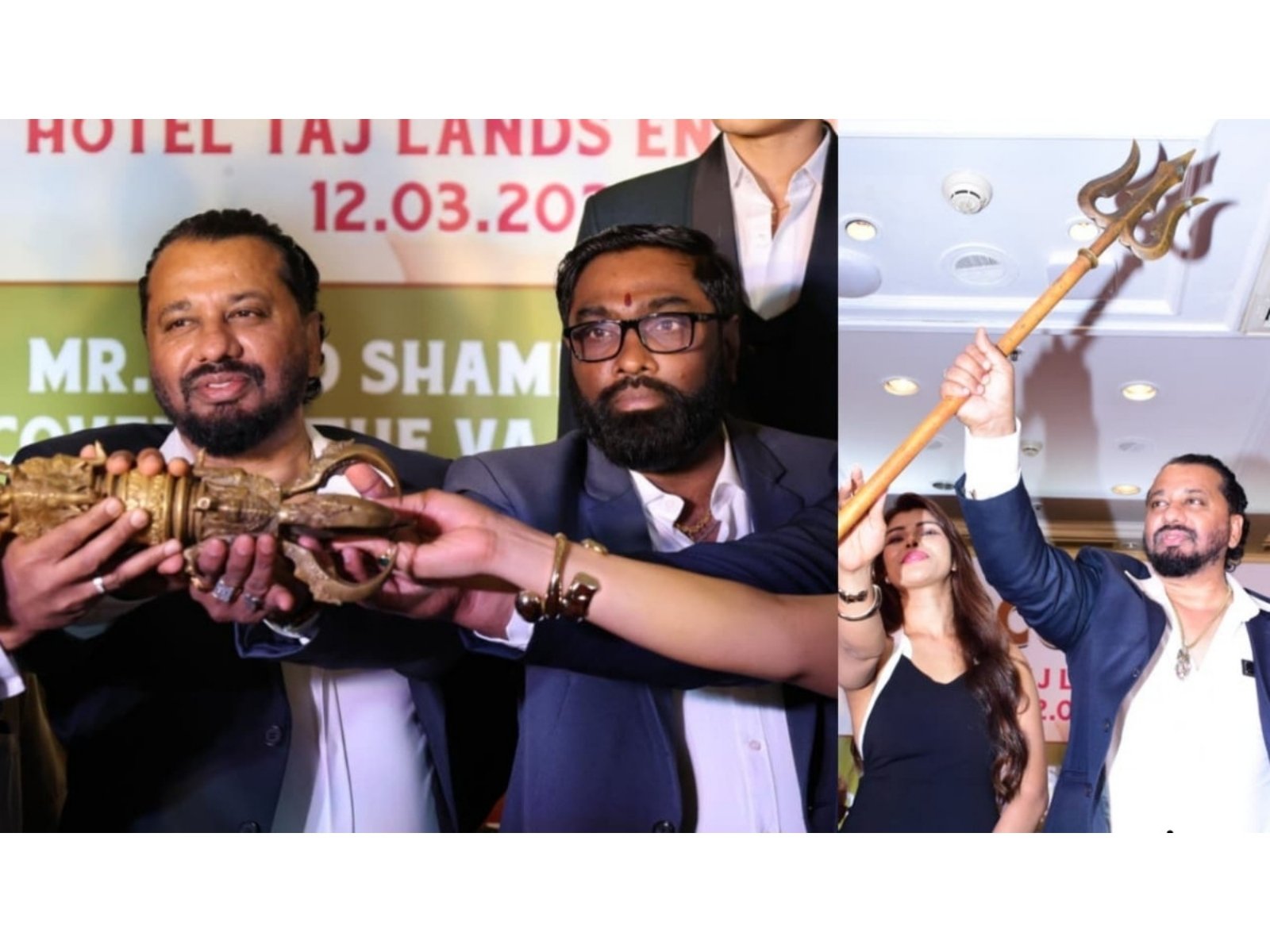 10,000-Year-Old Symbols of Sanatan Dharma - Trishul and Vajra Discovered in the Philippines, Unveiled by Indian Research Scholar Syed Shameer Hussain