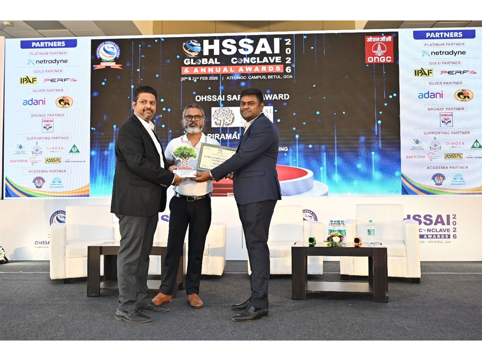 Piramal Realty receives the OHSSAI HSE Excellence & ESG Global Award by the OHSSAI Foundation