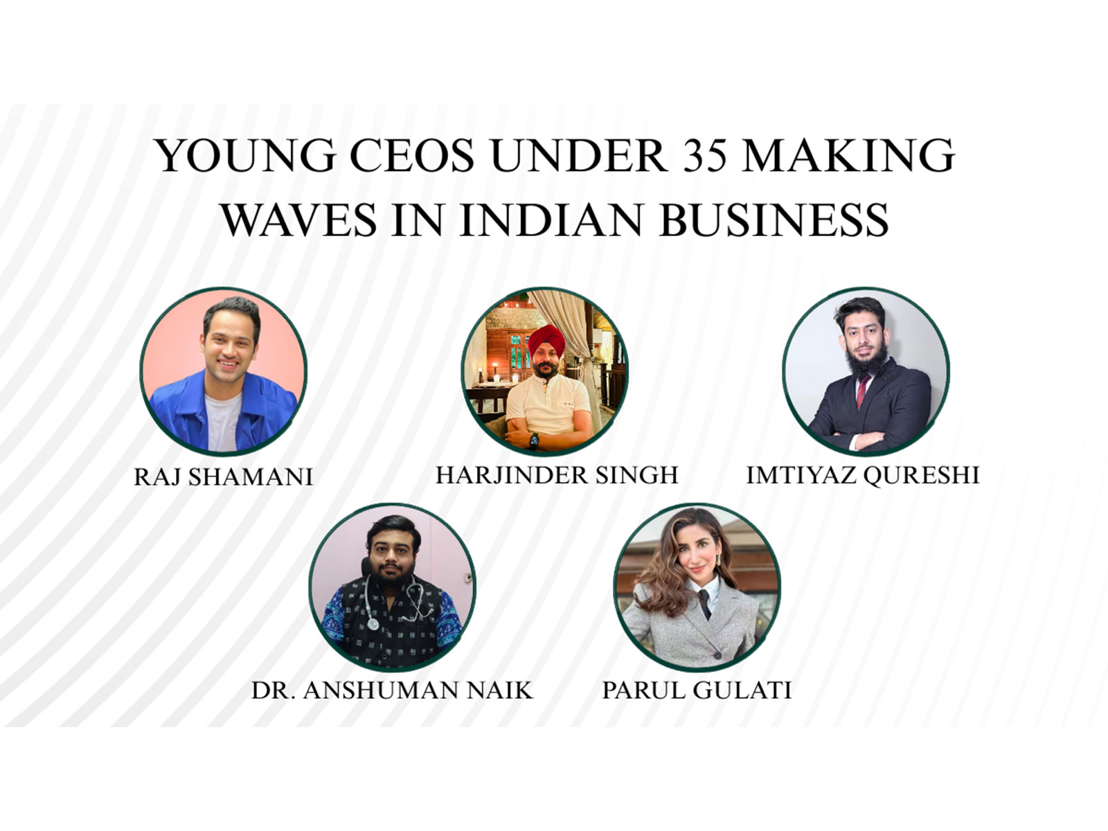 Young CEOs Under 35 Making Waves in Indian Business