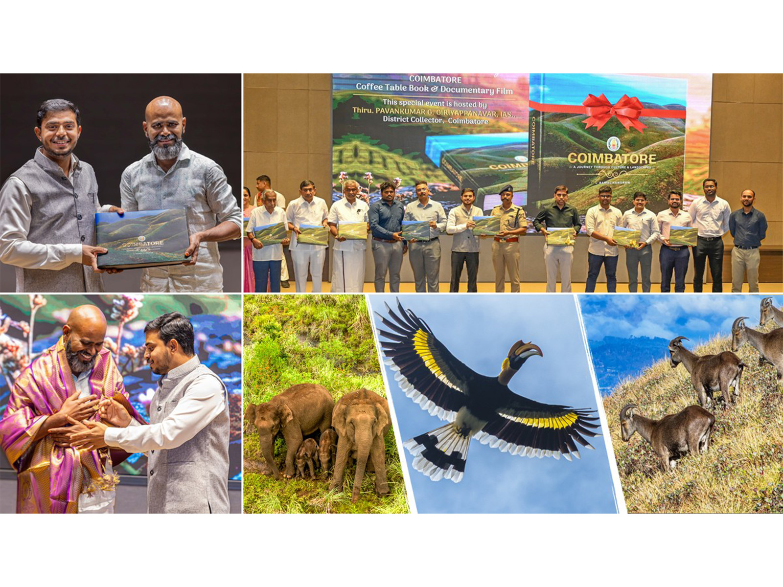 Dr. L. Ramachandran's "Coimbatore - A Journey through Culture and Landscapes" Coffee Table Book and Documentary Launched