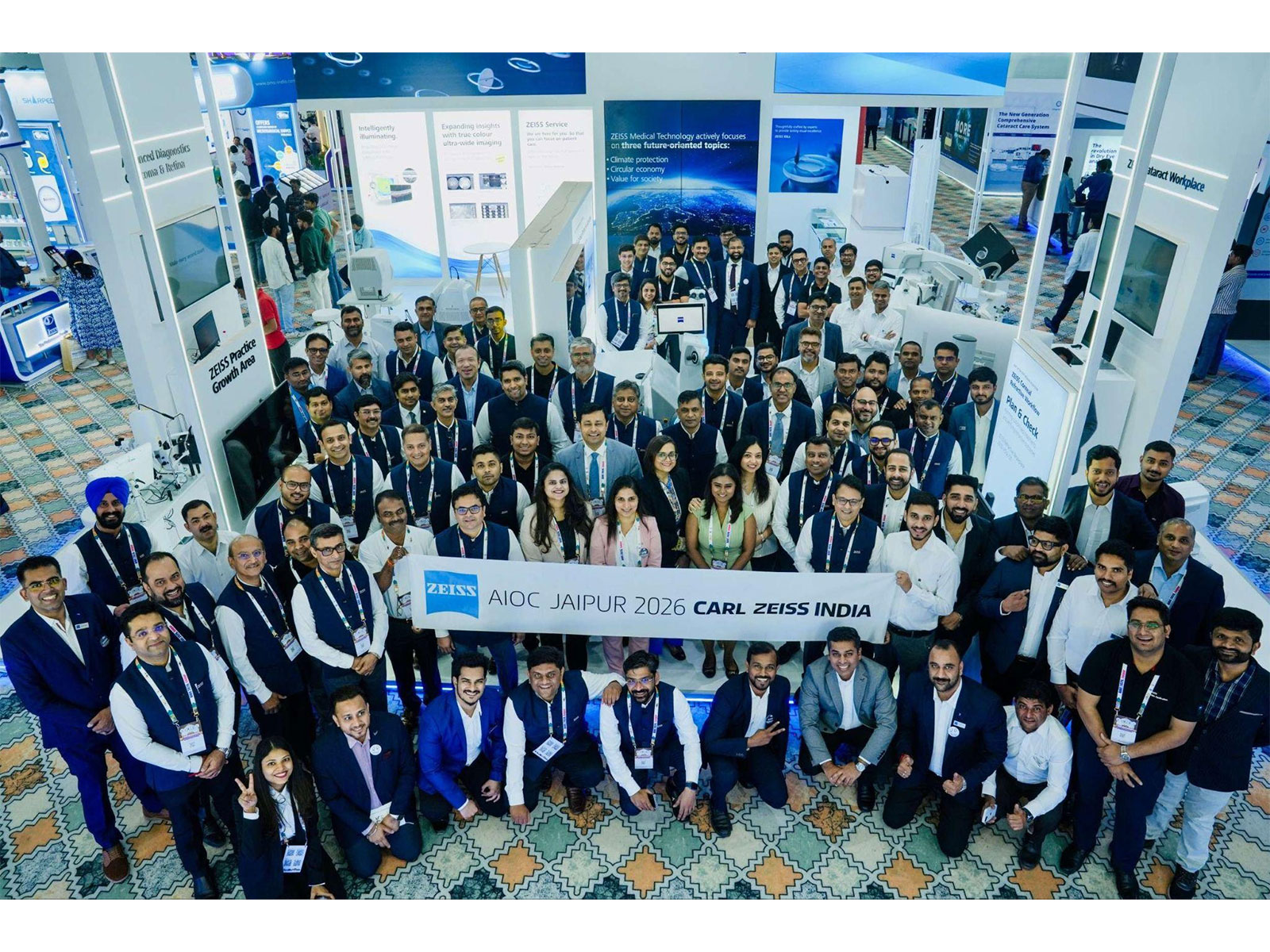 ZEISS India showcases Vision Care and Medical Technology at 84th Annual Conference of All India Ophthalmological Society (AIOC) in Jaipur
