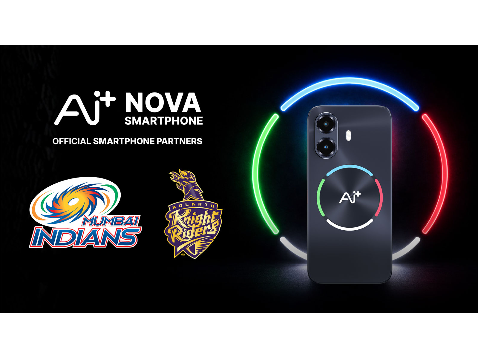 Ai+ Smartphone Partners with Mumbai Indians and Kolkata Knight Riders as Official Smartphone Partner