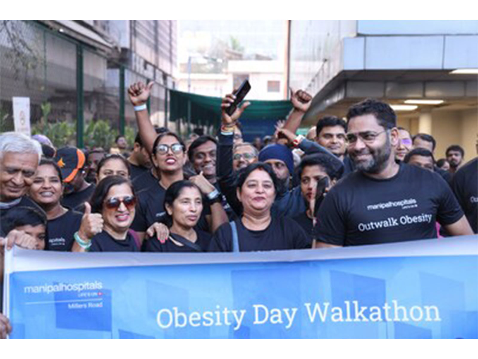Every Step Counts: Manipal Hospital Millers Road Hosts Walkathon to Promote Active Living
