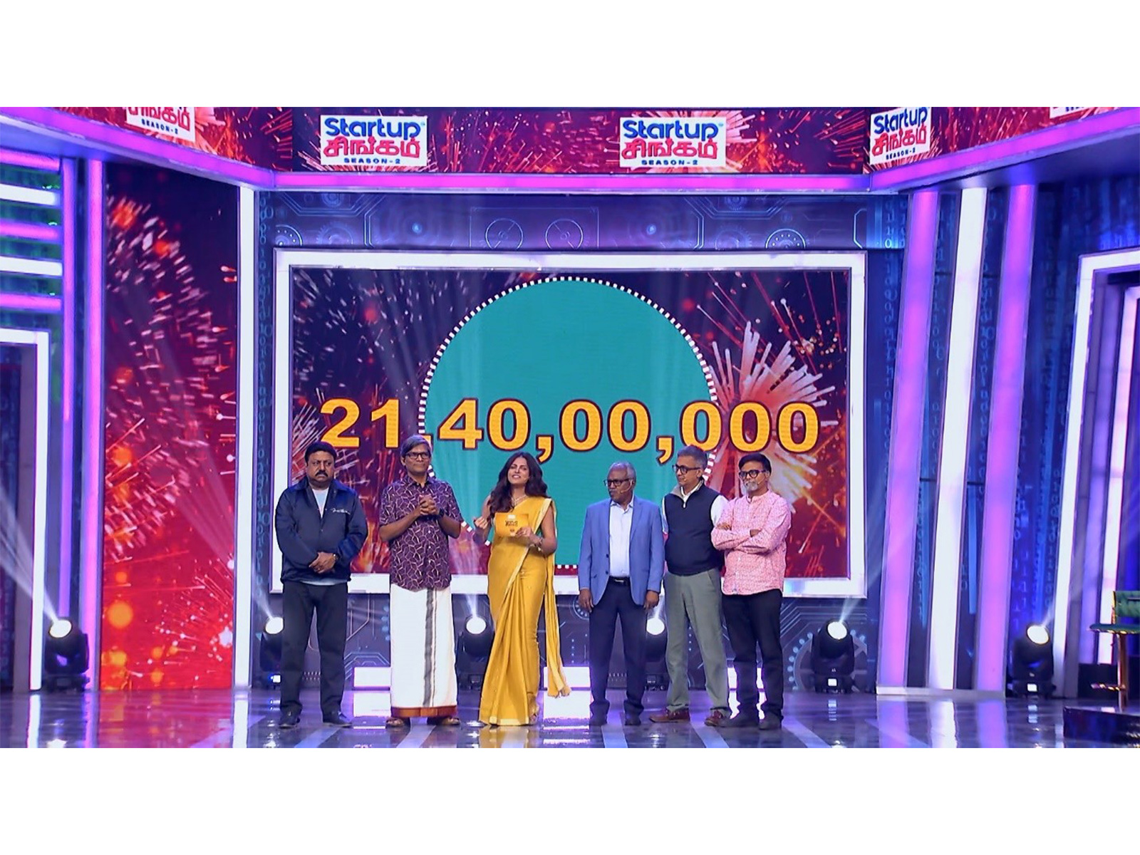 Startup Singam Season 2 Crosses Rs.50.15 Crore in Investment Commitments Within First 8 Episodes; Over Rs.100 Crore Expected This Season