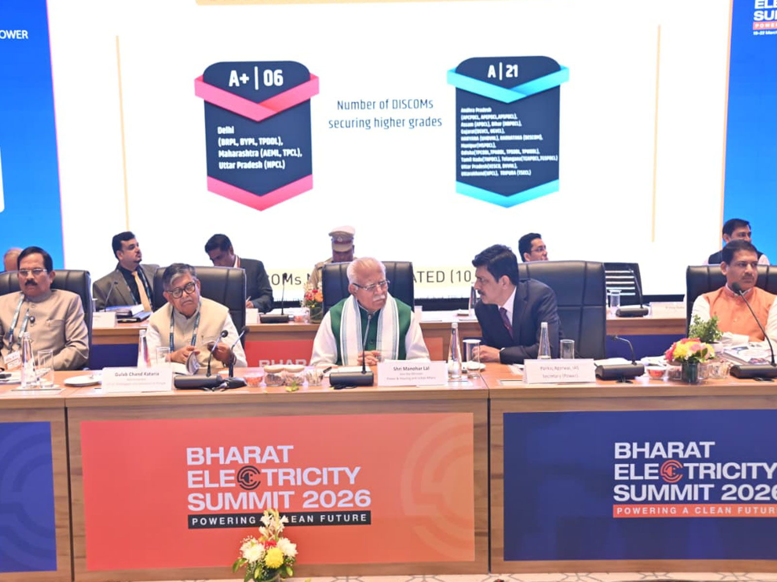 Manohar Lal, Union Minister for Power (Photo/@mlkhattar)