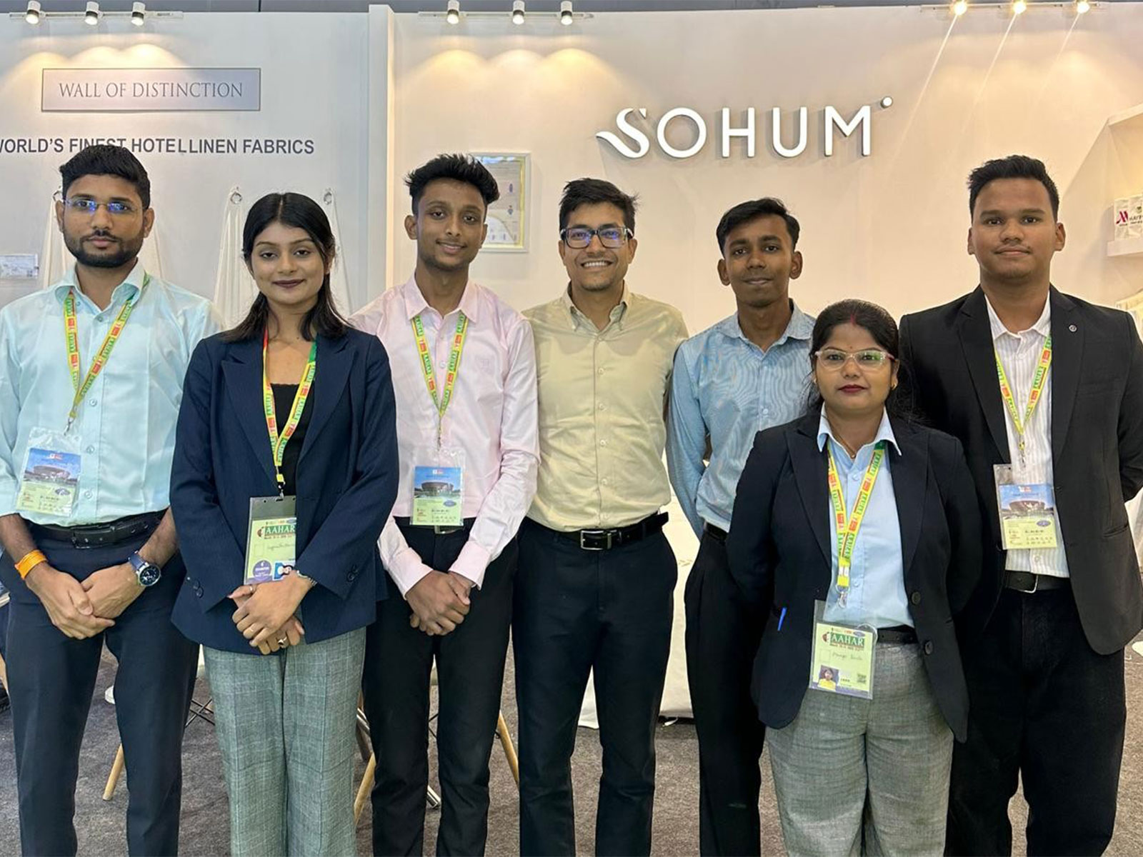 Sohum Linen Sees Huge Response at AAHAR 2026, Announces Two Major Launches
