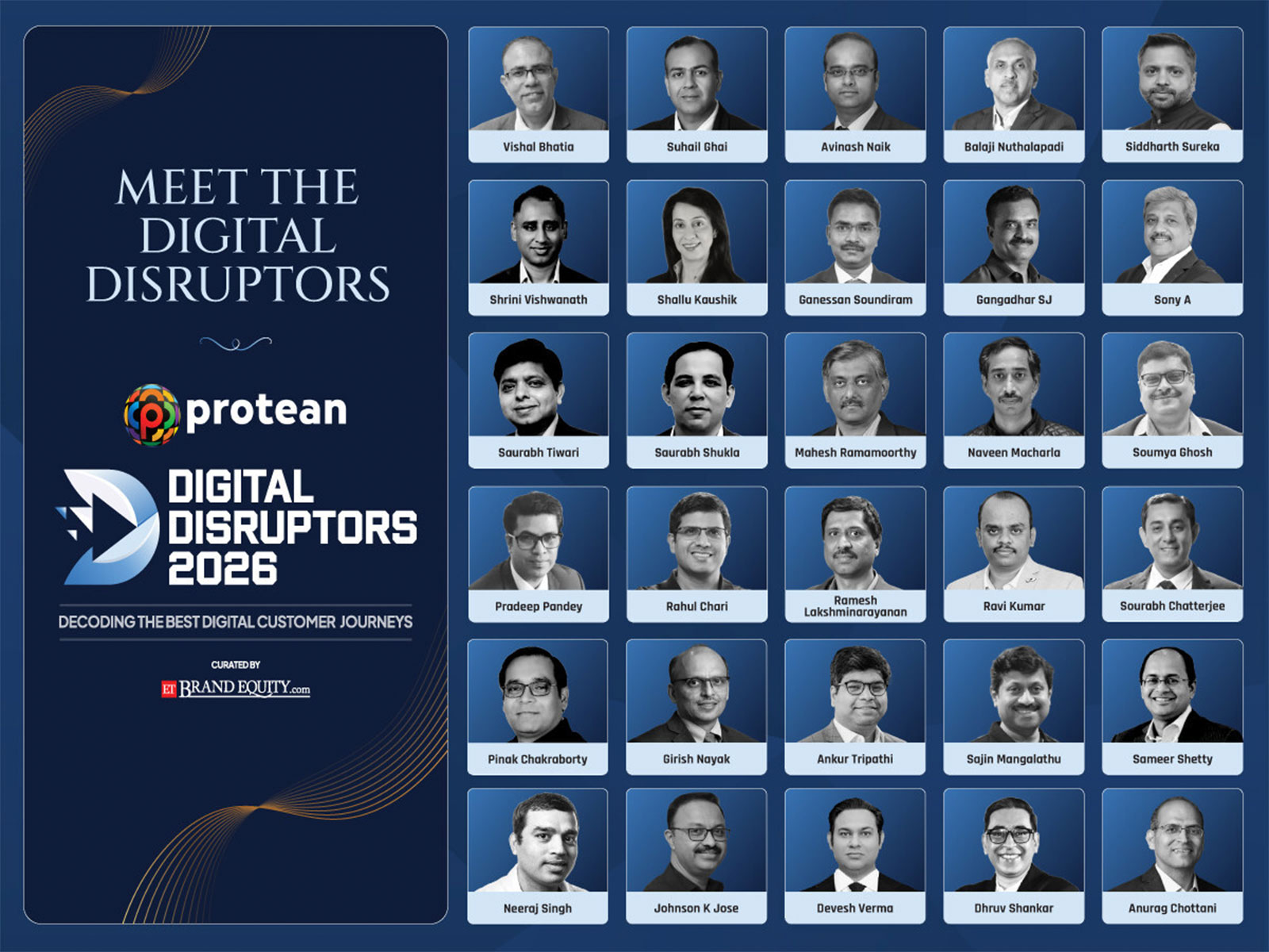Protean 'Digital Disruptors 2026' honours visionary leaders redefining India's financial ecosystem
