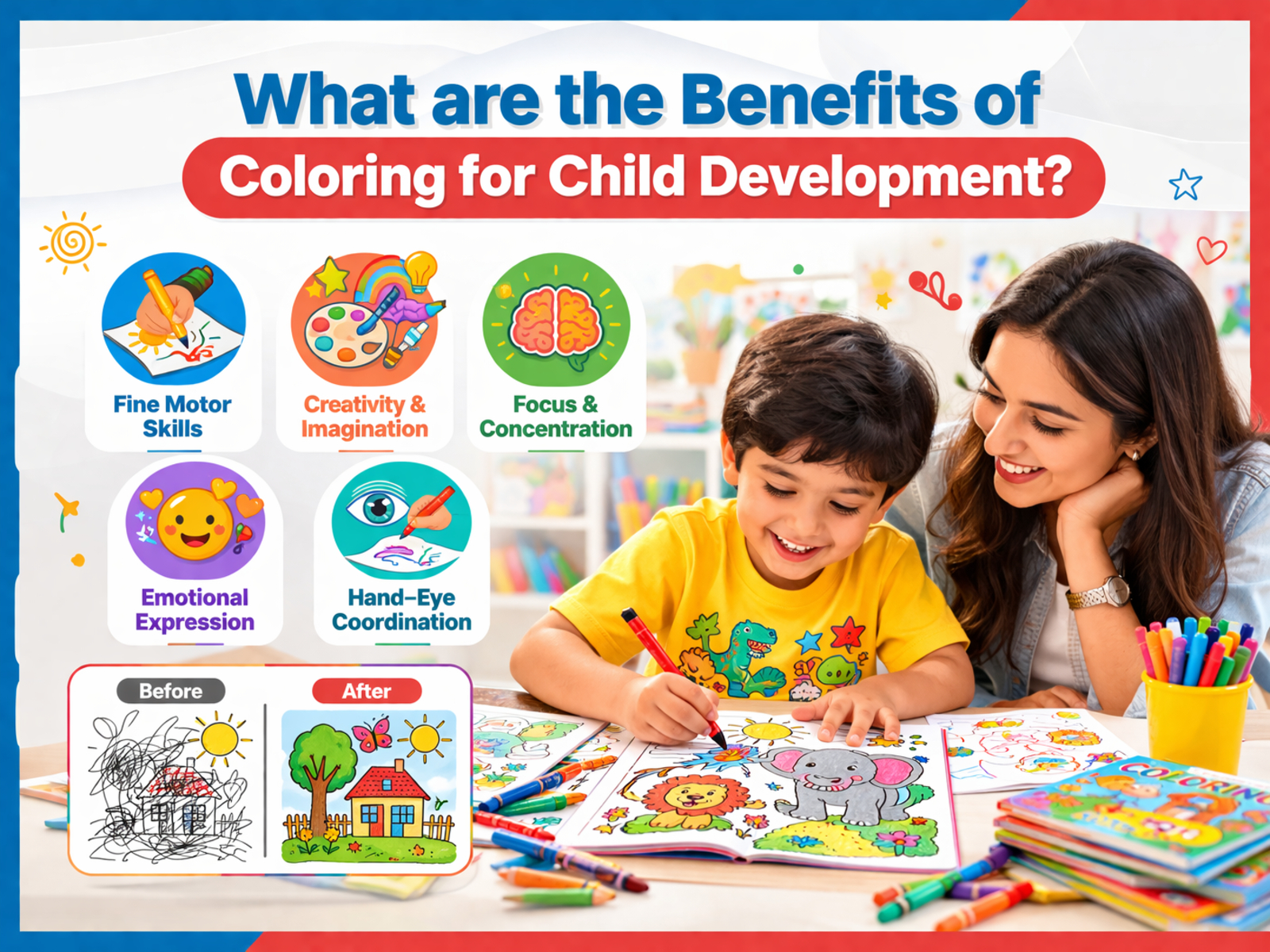 Best Coloring books for Kids