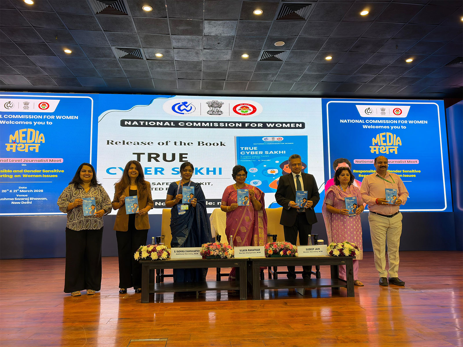 Launch of "TrueCyberSakhi: Digital Safety Toolkit" a collaboration between the National Commission for Women (NCW) and Truecaller
