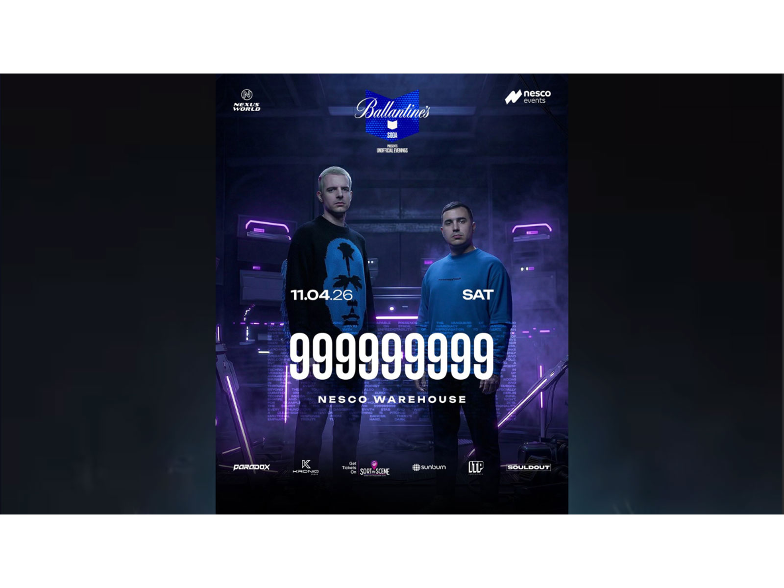 Ballantine's Soda 'Unofficial Evenings' Turns Up the Volume: Mumbai and Gurugram