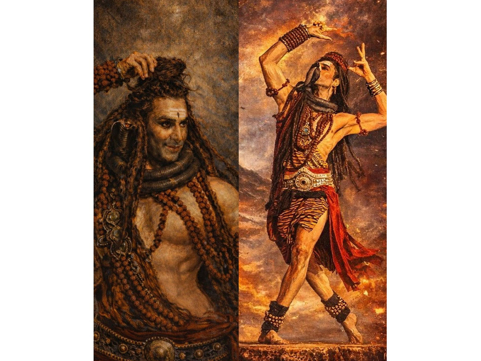 Sandip Soparrkar's Portrayal of Shiva immortalised through paintings in America