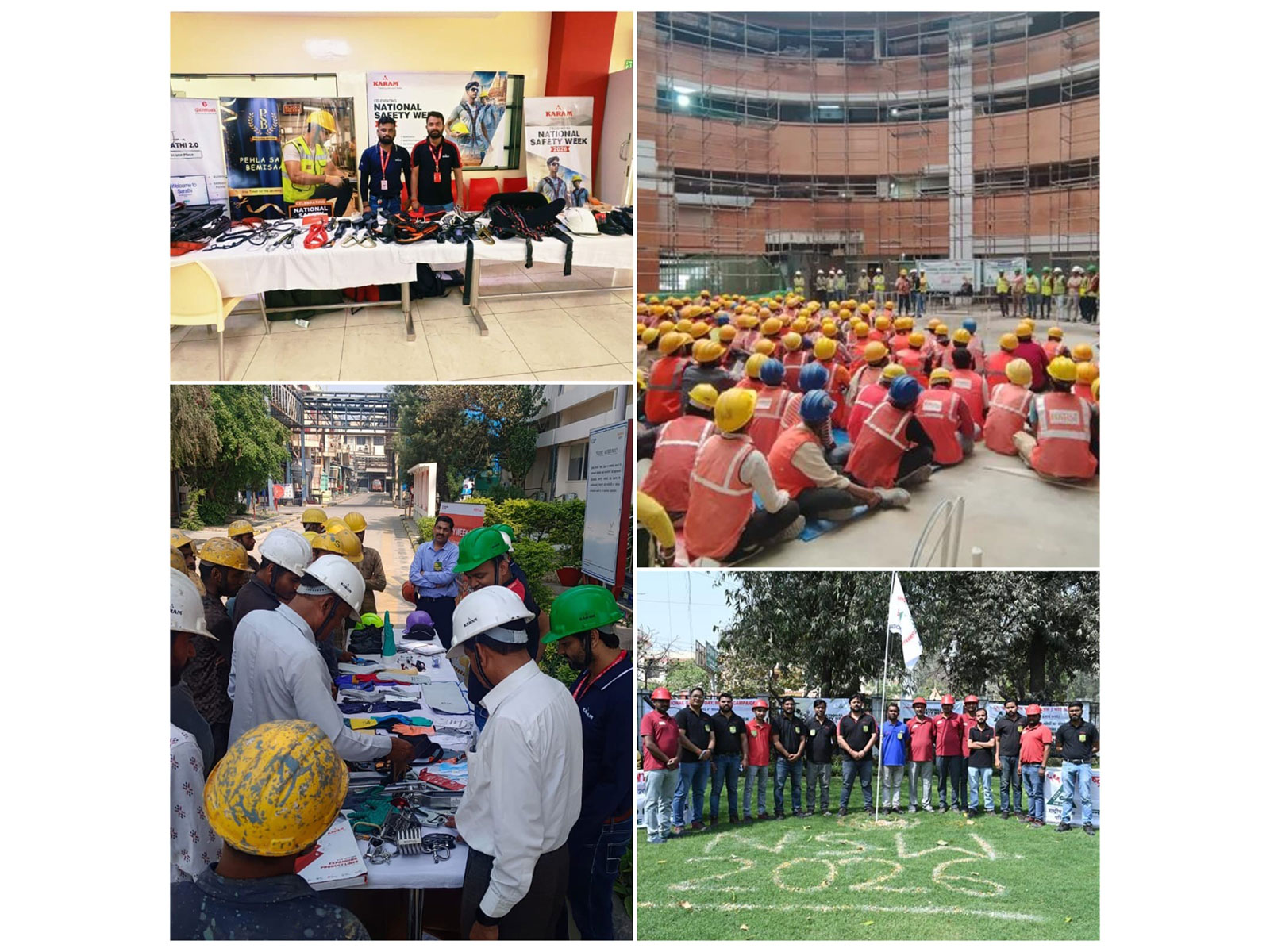 KARAM Safety team conducts on-ground training and awareness drives across industries and public spaces during National Safety Month to promote safer practices