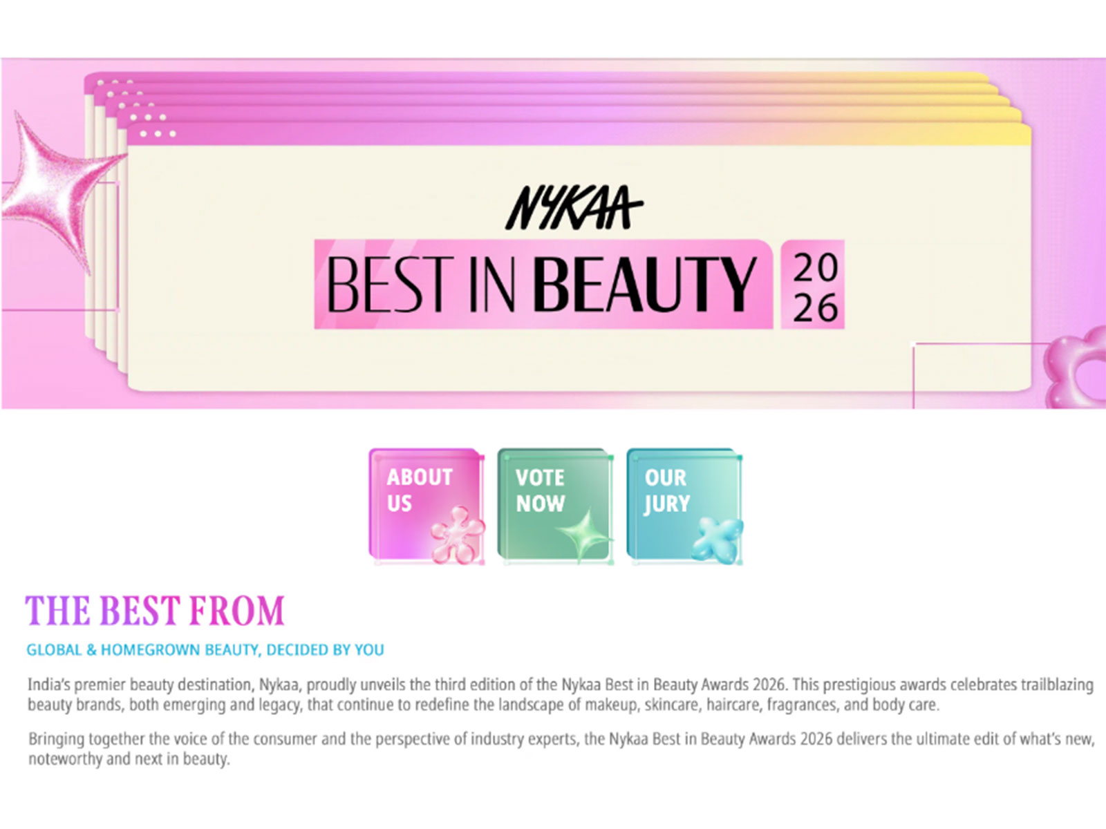 Nykaa Best in Beauty Awards 2026