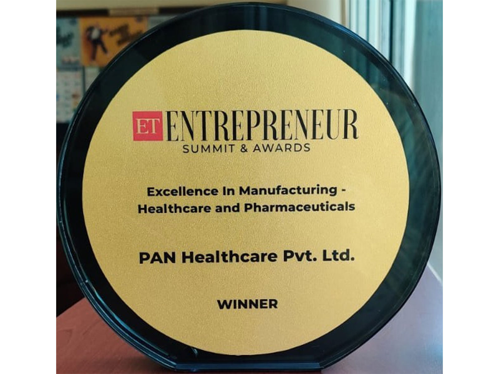 PAN Health Wins 'Excellence in Manufacturing - Healthcare & Pharmaceuticals' at ET Entrepreneur Awards 2026