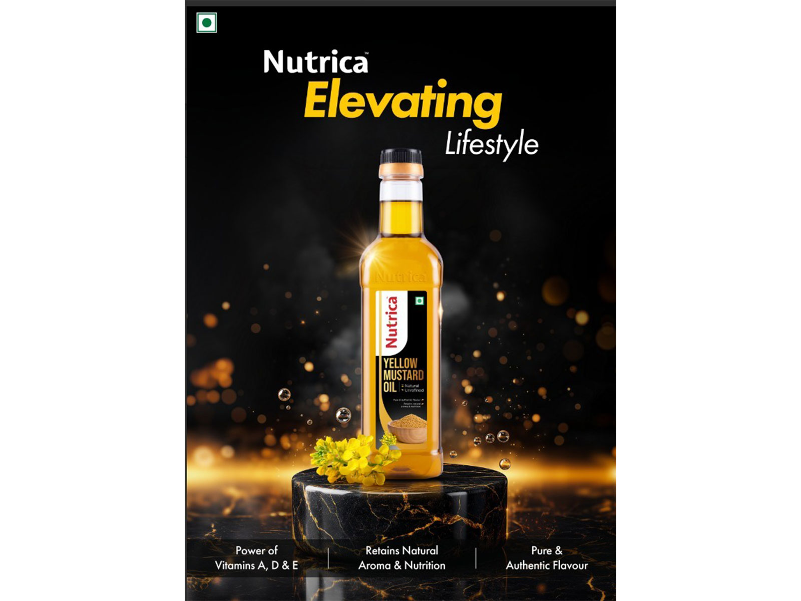 Nutrica Yellow Mustard Oil