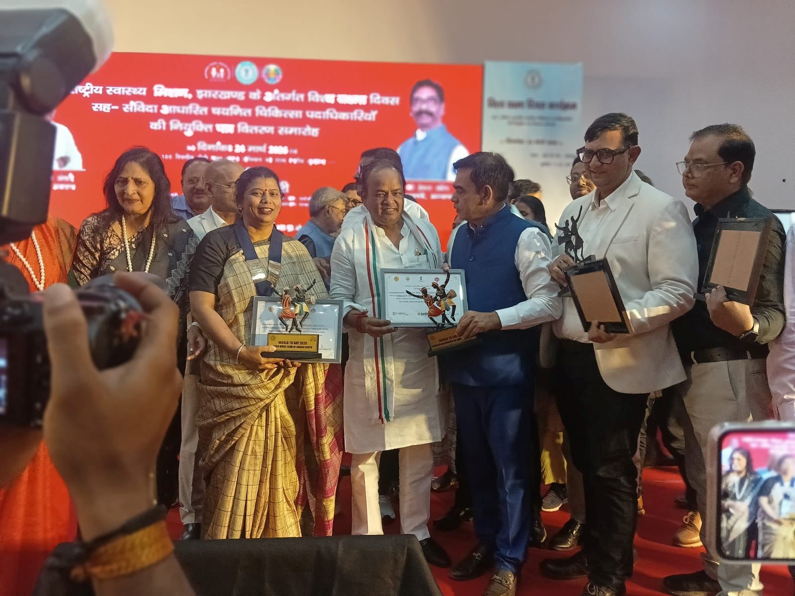 RK HIV AIDS Research and Care Center Honored by Government of Jharkhand State for its 'TB-Free Campaign'