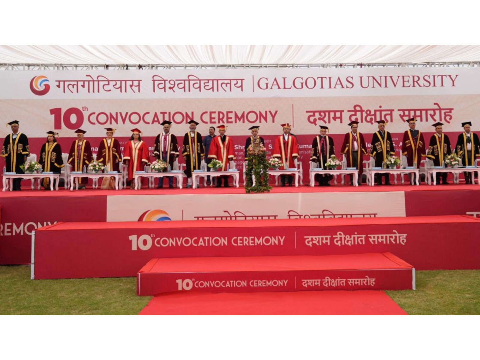 Galgotias University Hosts 10th Convocation Ceremony; Leaders Highlight Resilience, Discipline, and Lifelong Learning