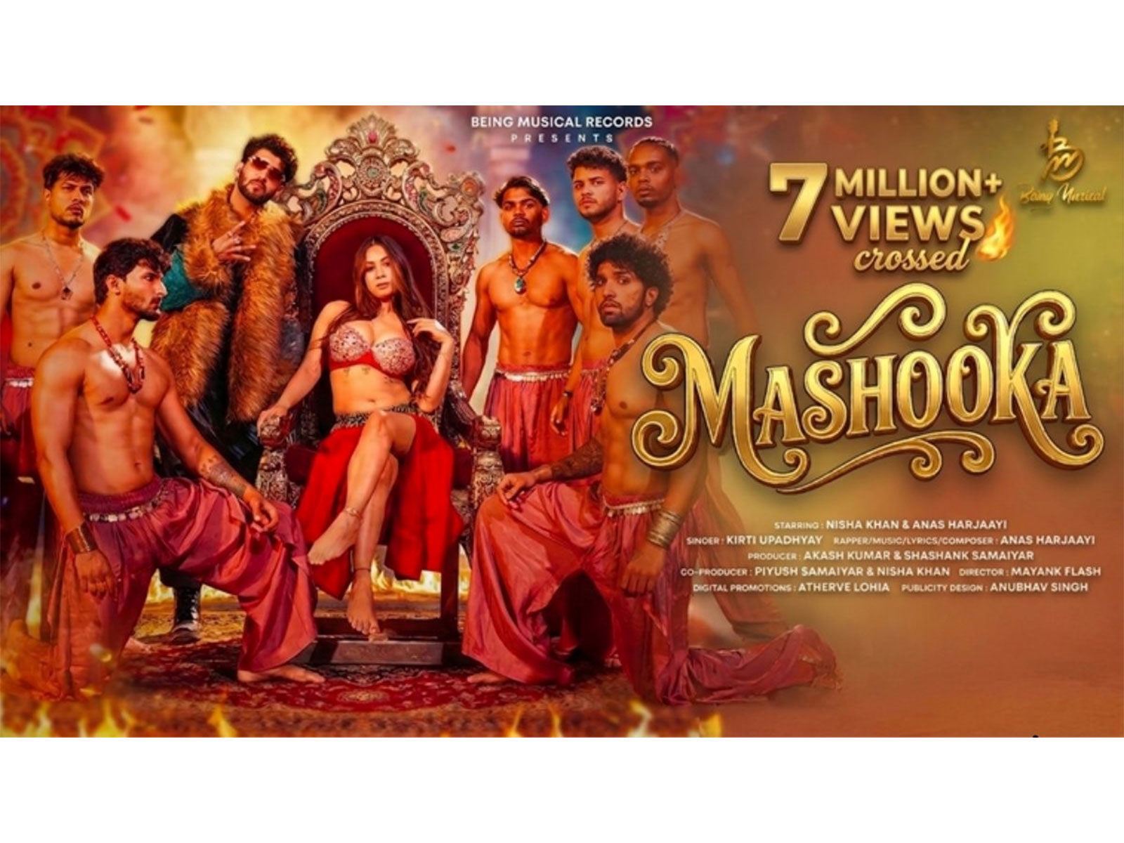 Being Musical Records' "Mashooka" Crosses 7 million Views in 10 Days, Signals a Powerful Digital Breakthrough