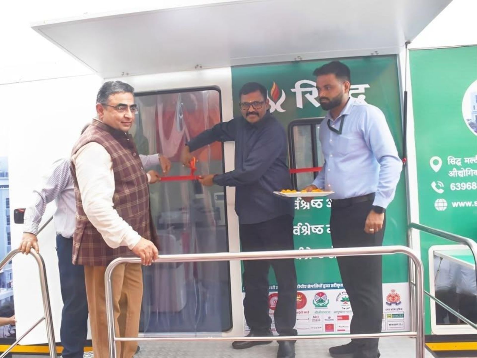 Dr Anurag Mehrotra's Swasth Suraksha Yatra and Siddh Hospital's Hospital on Wheels Take the Fight Against Non Communicable Diseases to India's Doorstep