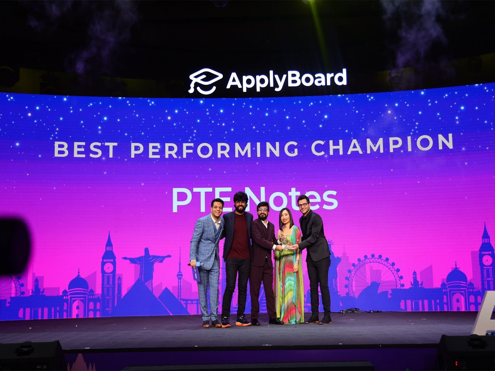 PTENOTE.COM Dominates ApplyBoard TRW 2026: Secures Historic "Best Performing Champion" Hat-Trick
