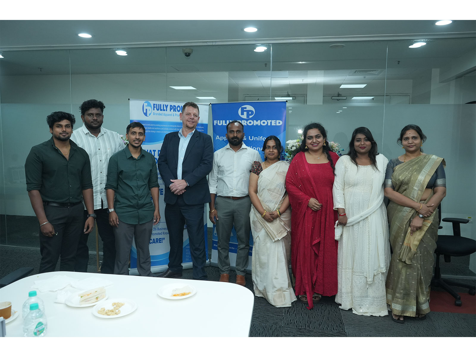 Fully Promoted launches in Sholinganallur, Chennai, graced by Michael O'Connor alongside India's Master Franchise member