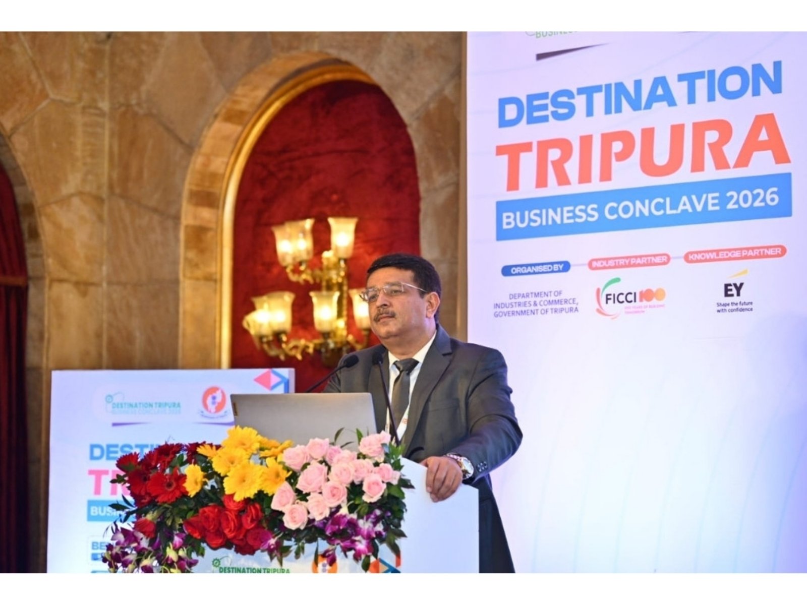 Department of Industries and Commerce, Government of Tripura Destination Tripura - Business Conclave 2026 Investors' Roadshow Held in Bengaluru