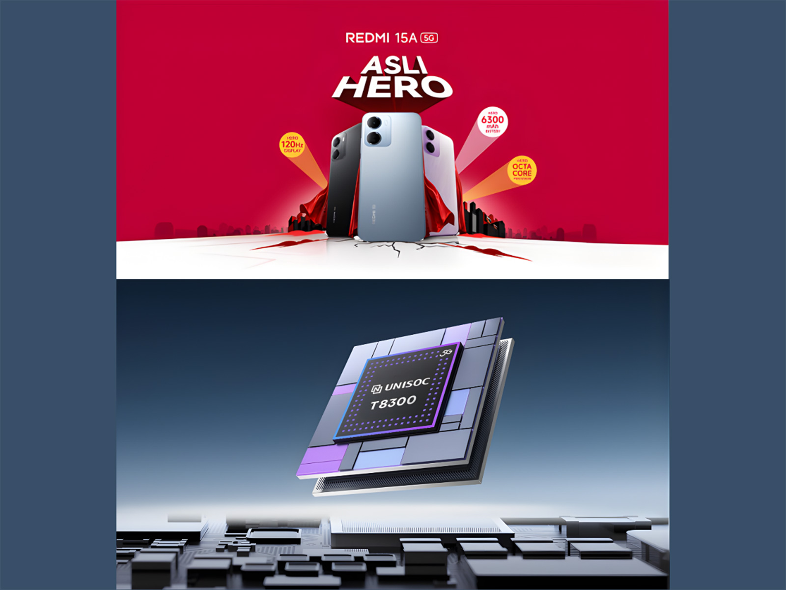 Redmi 15A 5G Debuts in India Powered by UNISOC T8300