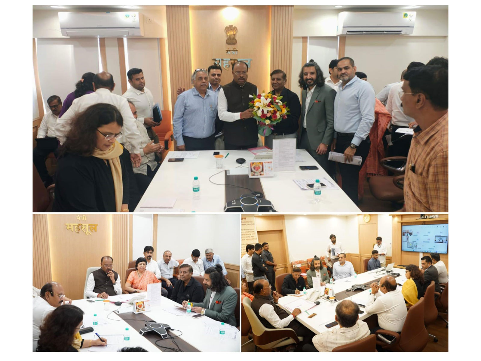 CREDAI-MCHI led by President Sukhraj Nahar meets Hon. Revenue Minister Shri Chandrakant Bawankule to discuss policy issues impacting real estate in MMR