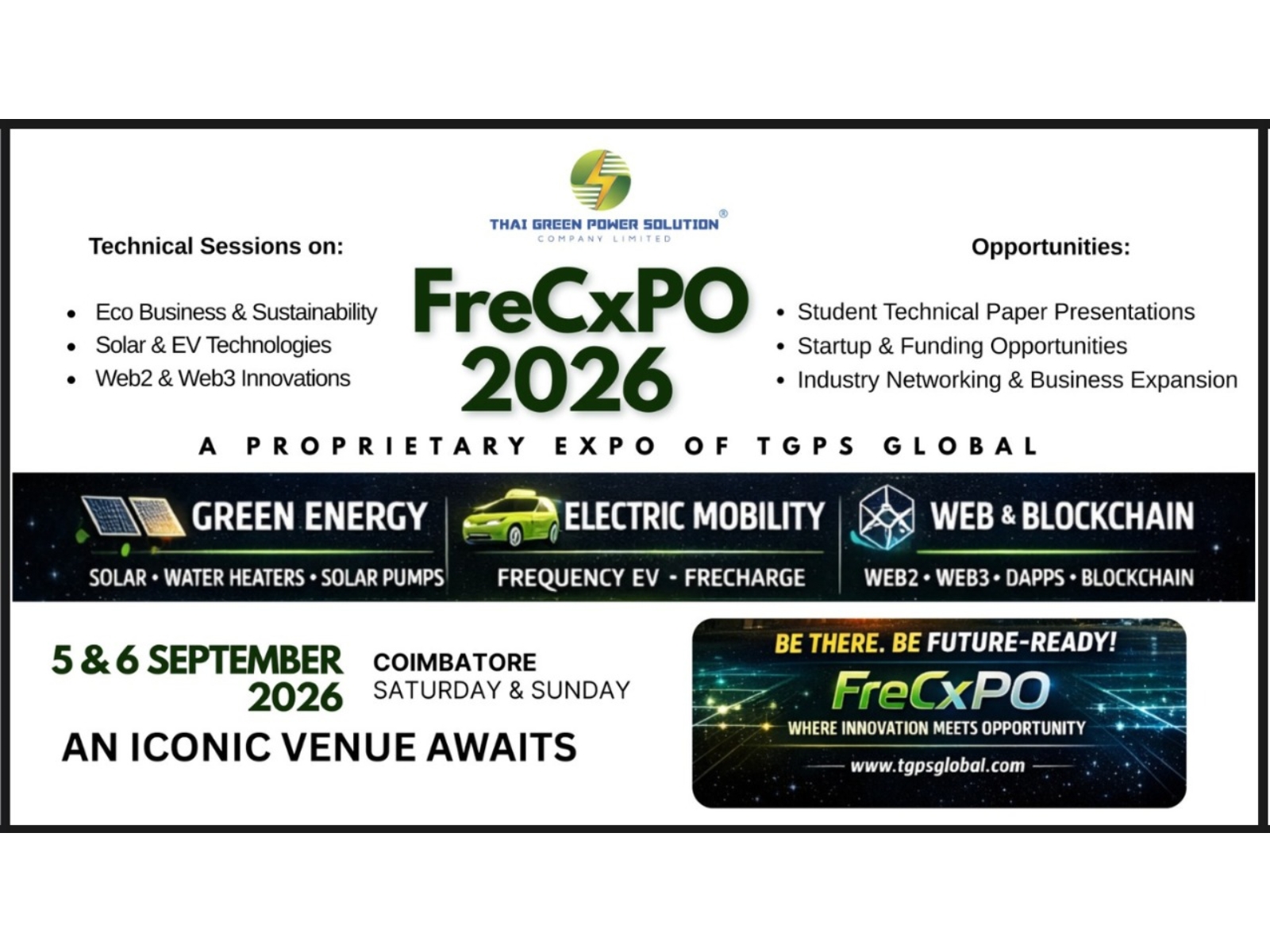 FreCxPO 2026 to Redefine the Future of Energy, Innovation, and Technology