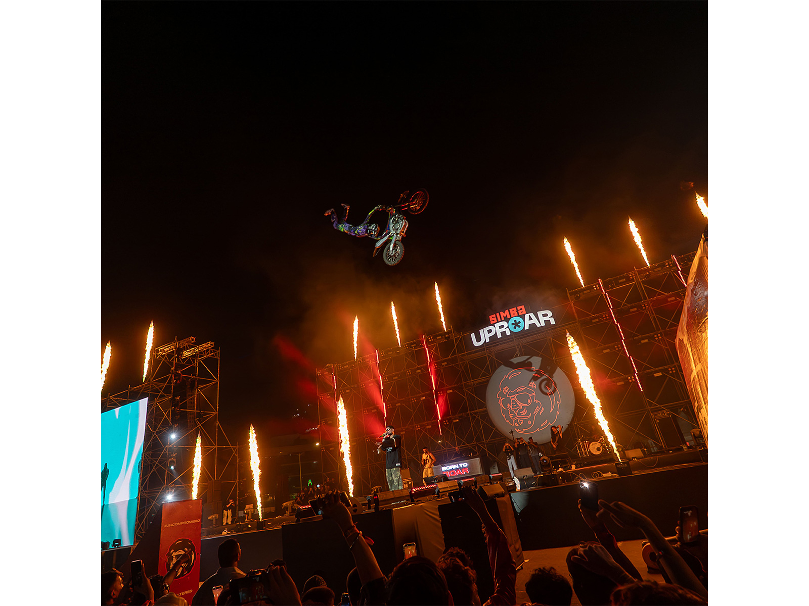 KR$NA commanded the stage at SIMBA Uproar 2026, MMRDA Grounds, Mumbai, delivering a high-energy set for 4000+ fans in a no-barriers hip-hop celebration