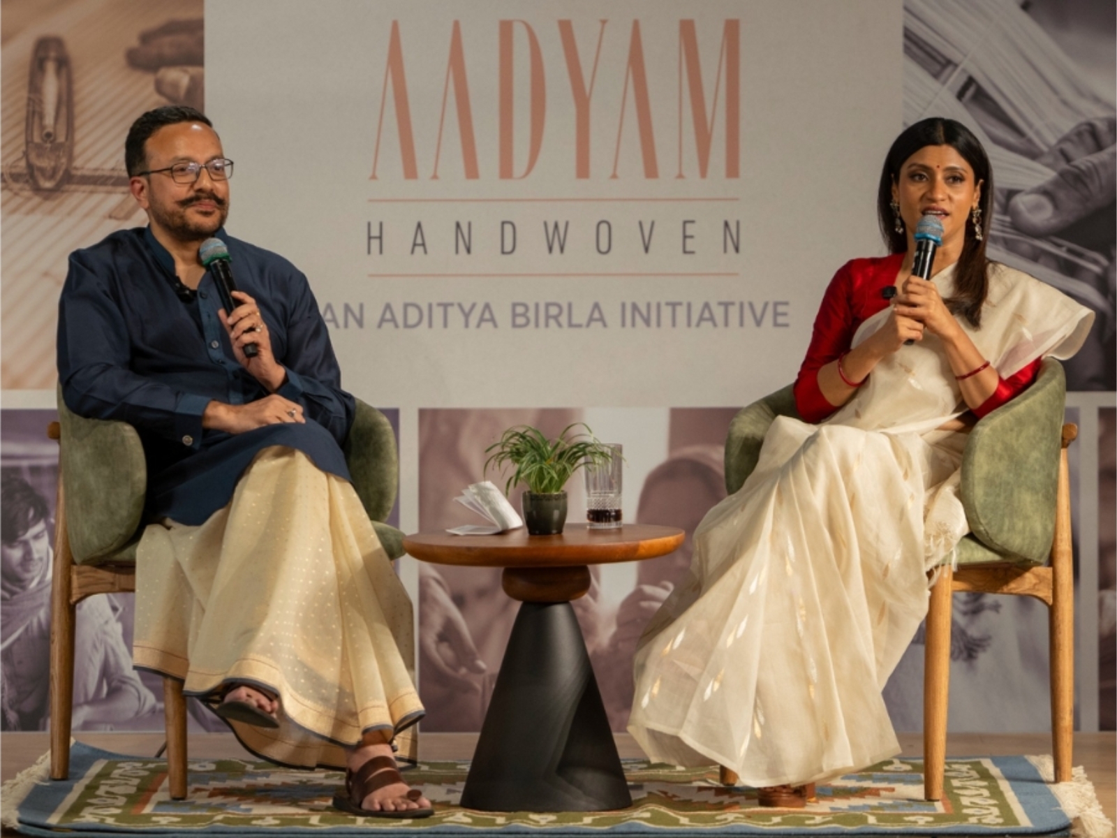 Aadyam Handwoven Celebrates #HeirloomsForTheFuture With Their Collaboration With Konkona Sensharma