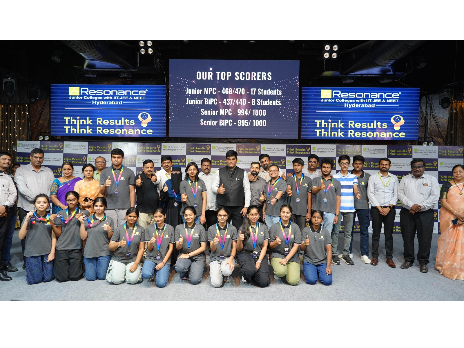 Resonance Junior Colleges Records Stellar Results in Telangana's Intermediate 1- & 2-Year Exams