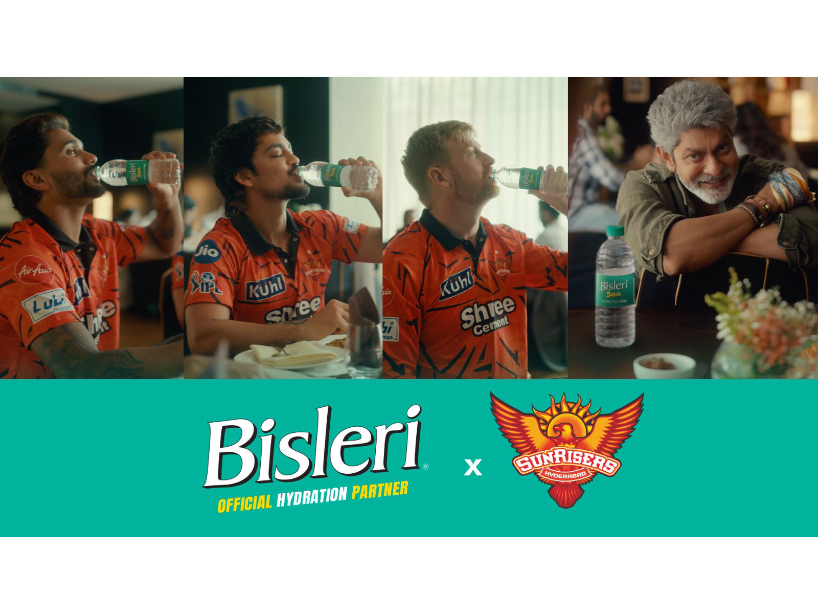 Bisleri produces an action-packed campaign with Sunrisers Hyderabad