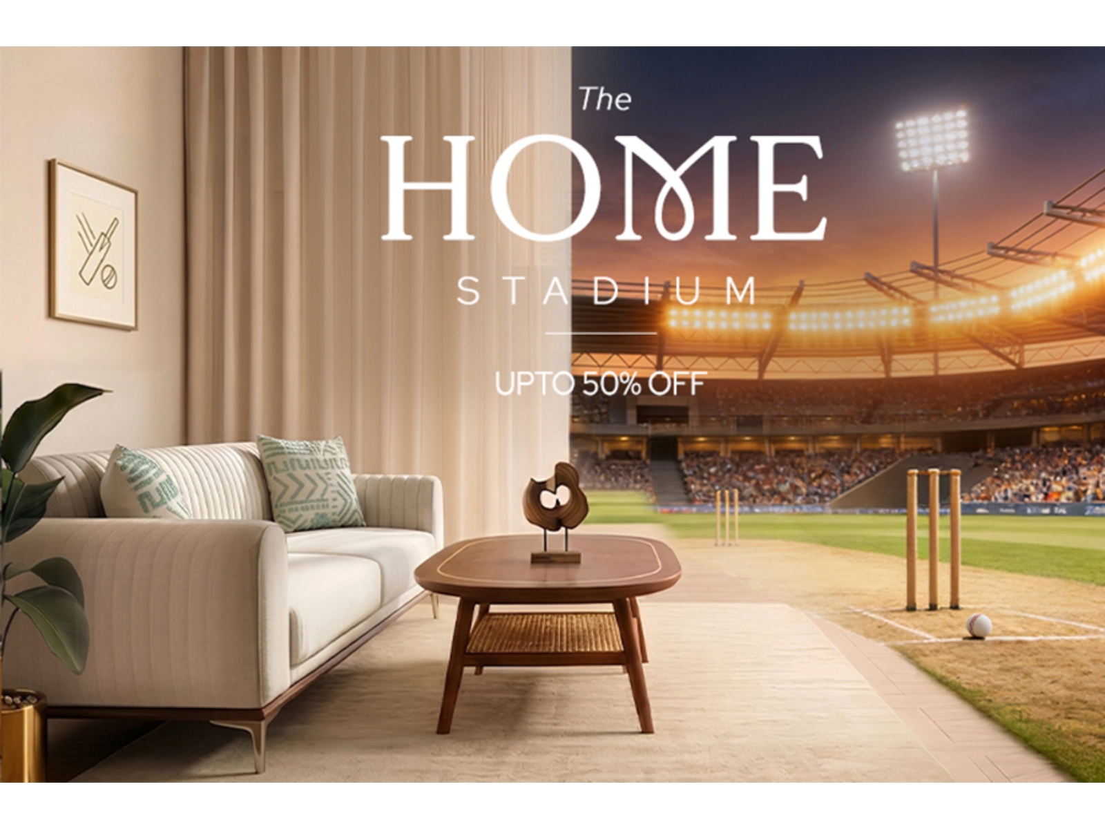 Wooden Street Launches 'The Home Stadium Sale' Turning Living Rooms into Match-Day Arenas