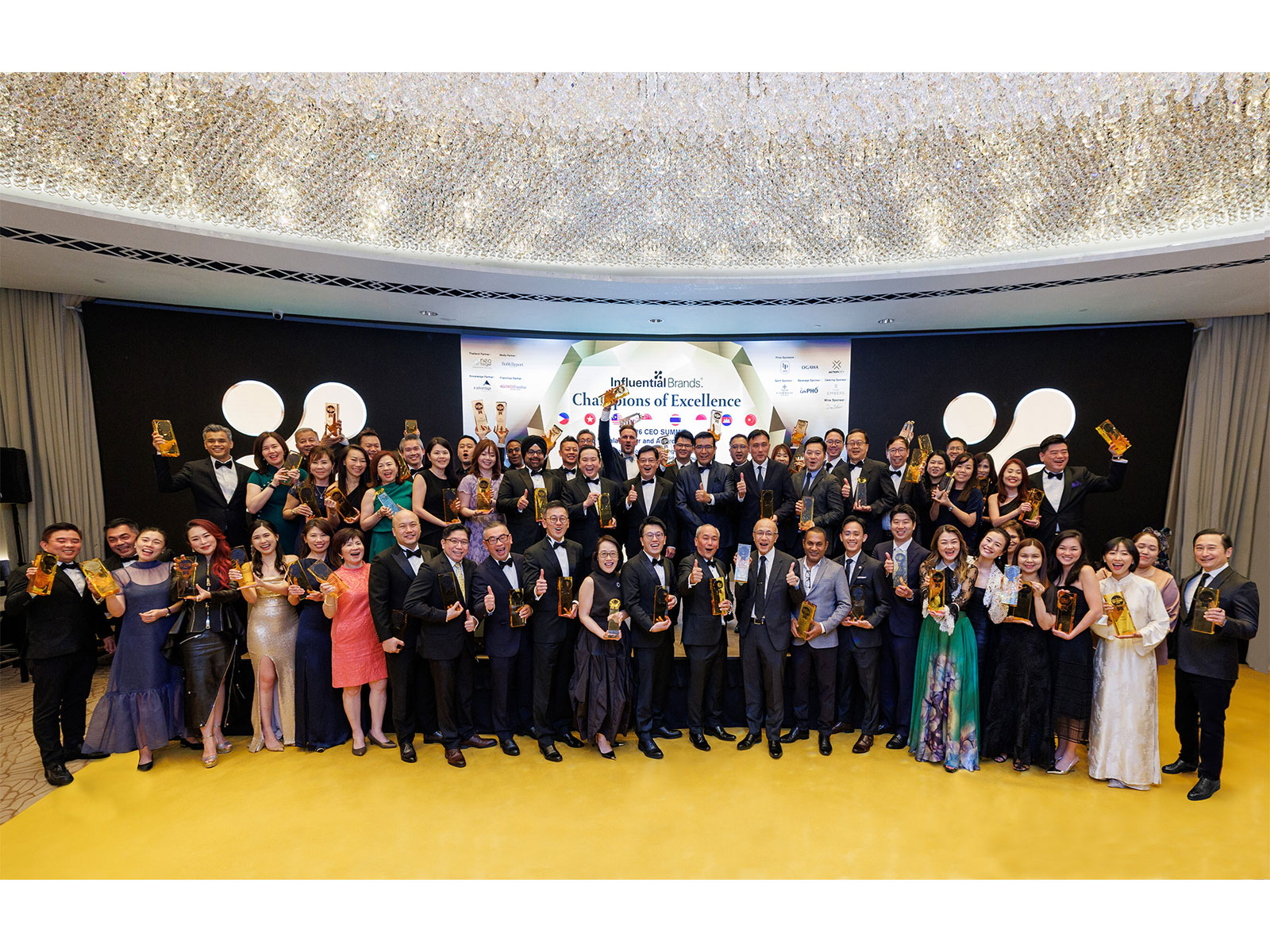 Influential Brands® celebrates Asia's finest in business excellence at the Fullerton Hotel