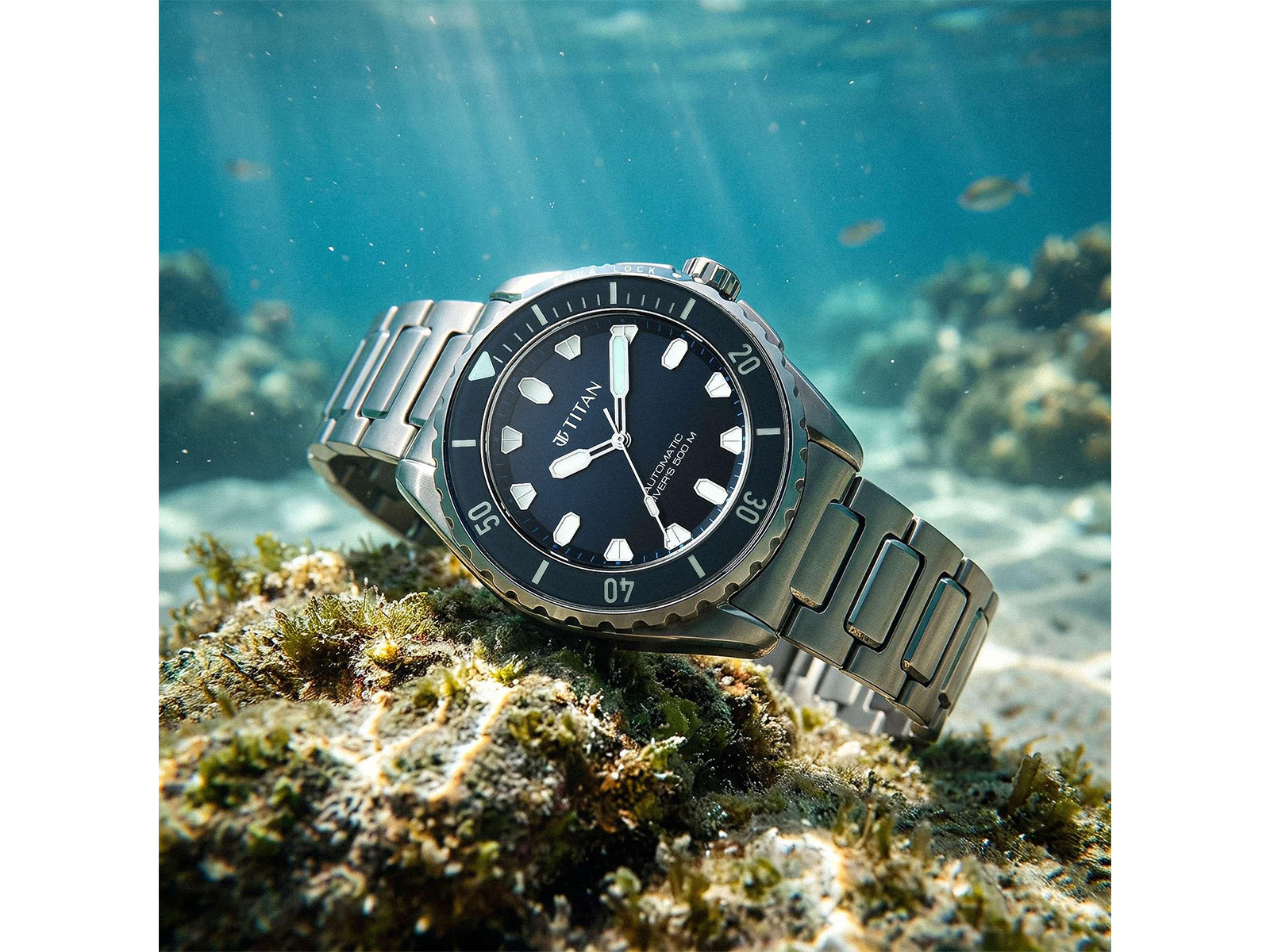 Titan Launches Zero Hour, its Performance Sports Line, with 500M Professional Diver's Watch