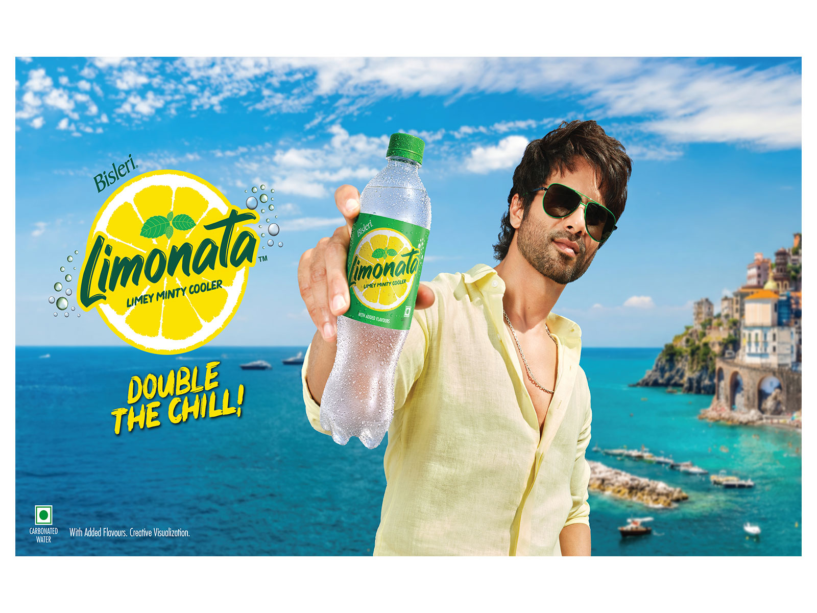 Bisleri Limonata Launches the New "DoubleTheChill" Campaign Featuring Shahid Kapoor