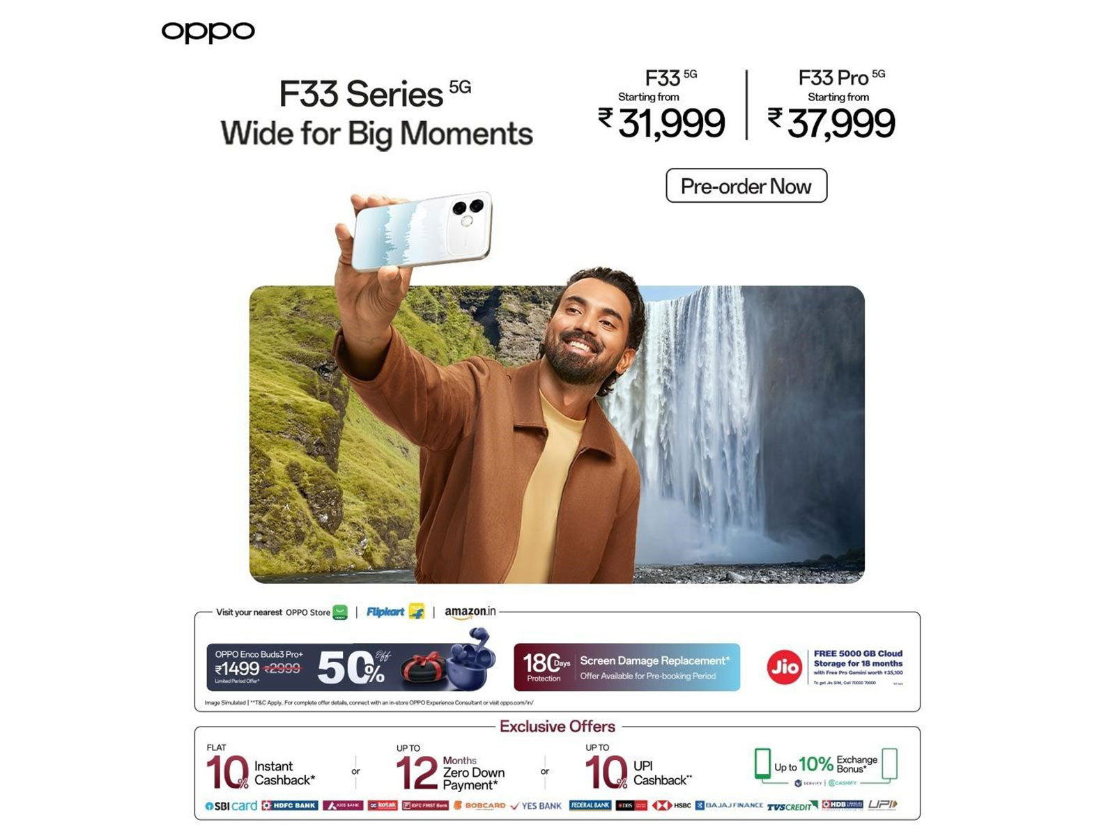 OPPO India Launches the F33 Series, the Mid-Range Selfie Champion