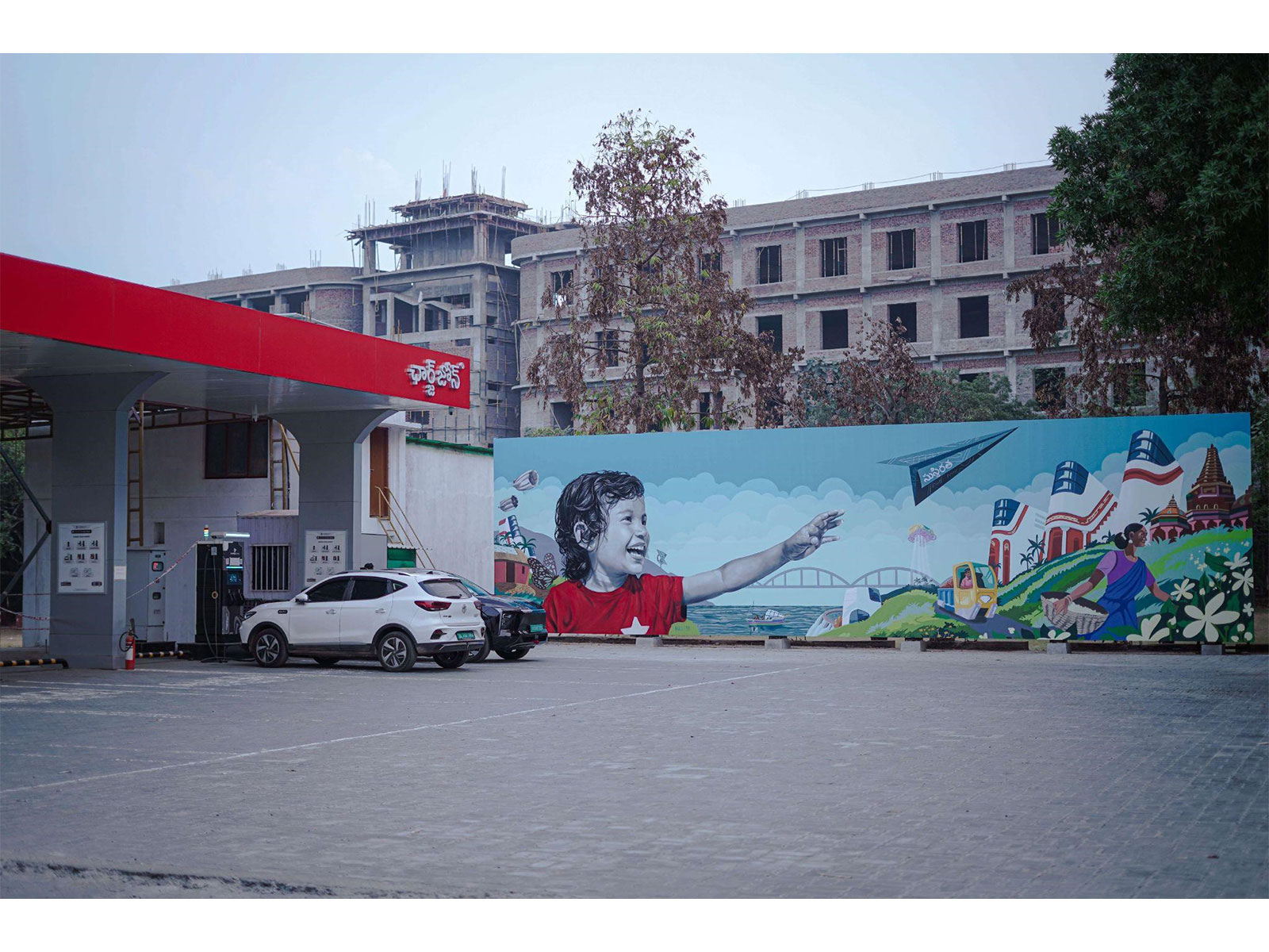 ChargeZone Marks One Year of SHWA, Turning EV Charging Stations into Public Art Spaces Across India