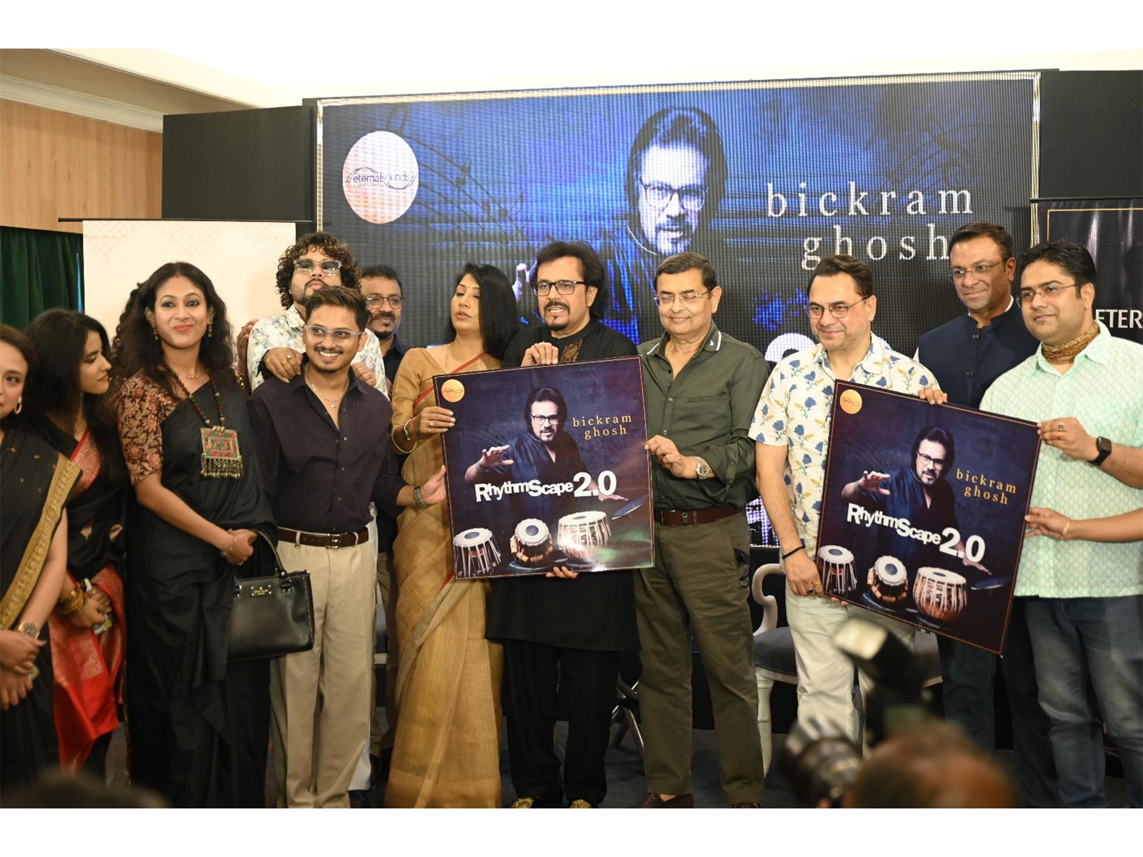 Marking the 25th Anniversary of Bickram Ghosh's fusion album and the band, a new album 'Rhythmscape 2.0' is Released featuring exciting music videos