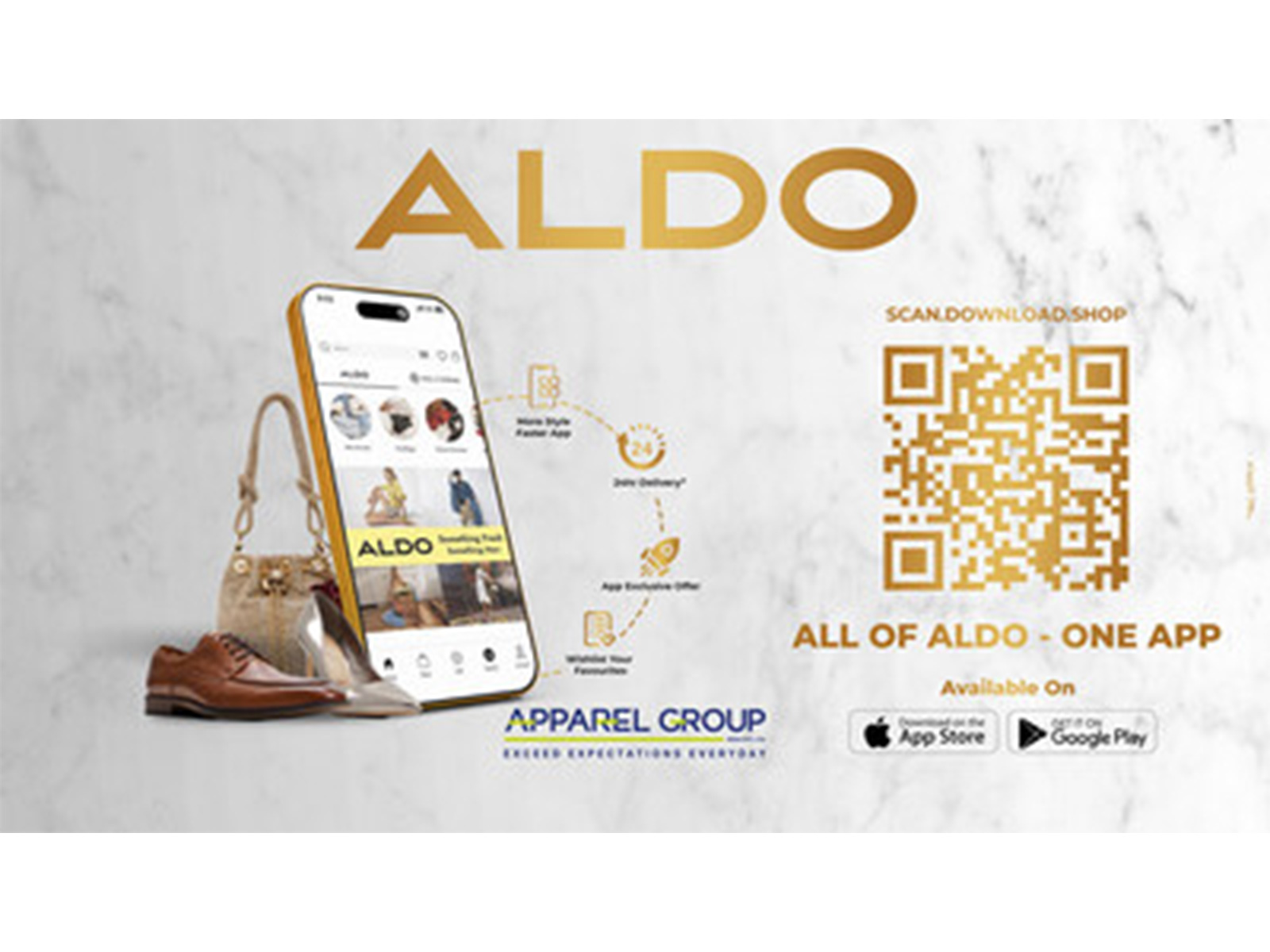 Apparel Group Strengthens Digital Footprint with the Launch of ALDO App for the Indian Market