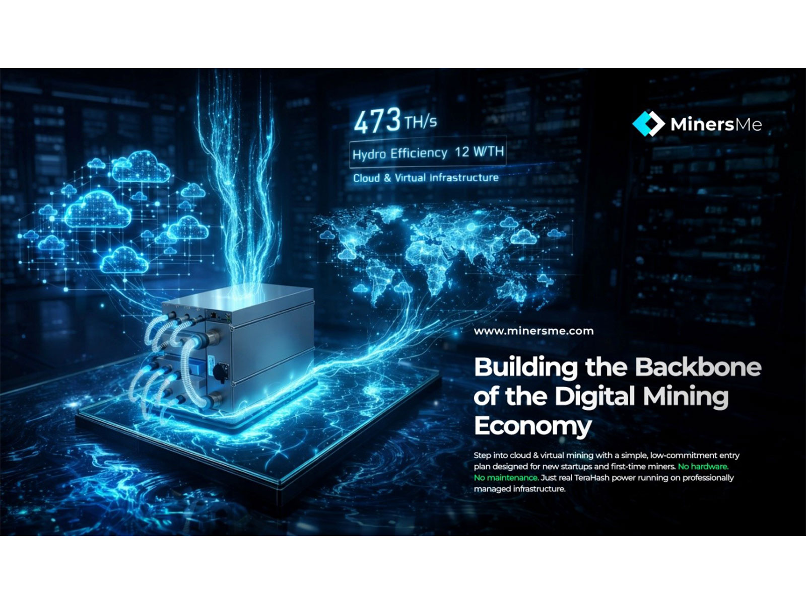 MinersMe: Cloud Mining Infrastructure Powering the Future of Bitcoin Mining